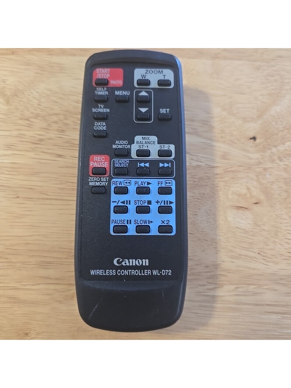 Canon WL-D72 Wireless Camcorder Remote Control Tested Working